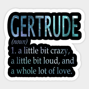 Gertrude Sticker